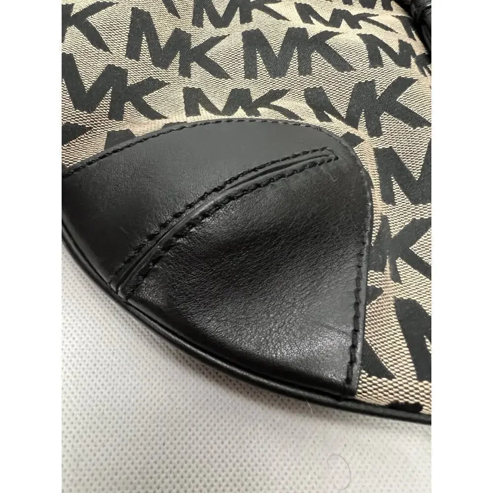 MICHAEL KORS HAMILTON Legacy Large Satchel Bag Croc Embossed Hemp